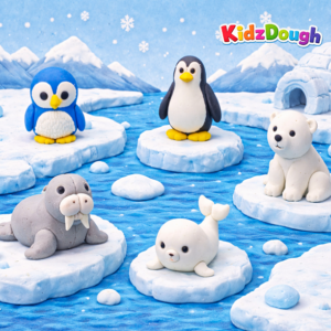 KidzDough Arctic Theme Dough