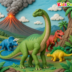 KidzDough Dinosaur Theme