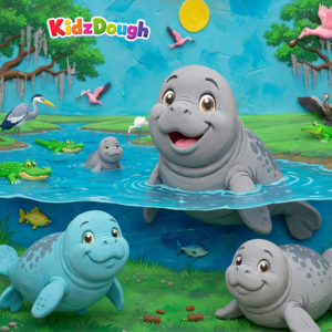 KidzDough Adventure Play Mat -Manatee