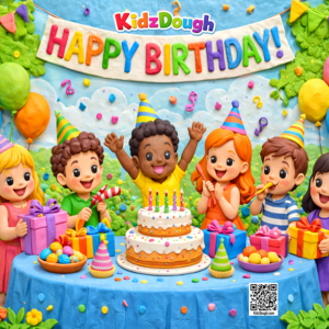 KidzDough Happy Birthday Theme