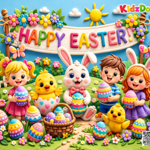 KidzDough Happy Easter Theme