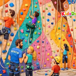 KidzDough Rock Climbing Theme